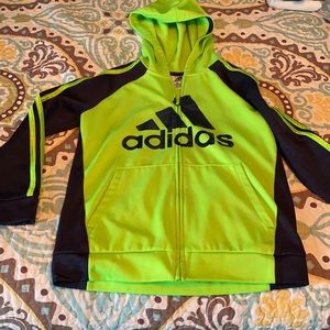 Kids adidas zip up hoodie like new condition